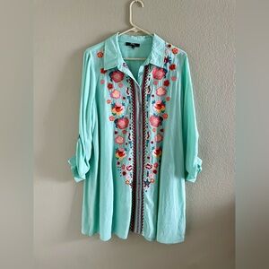 ANDREE BY UNIT Mint Green Blouse